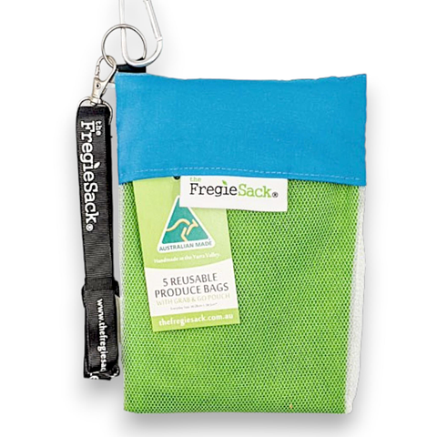 Grab and Go Pouch in Blue + 5 FregieSacks